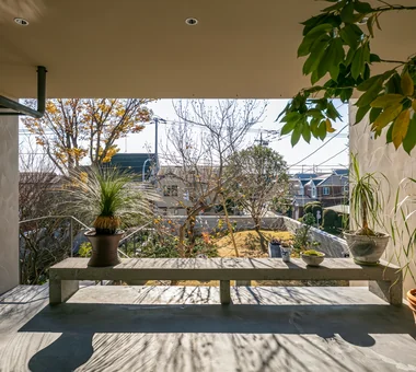 與植物共生的住宅｜有庭院的住宅｜客製化住宅｜露臺