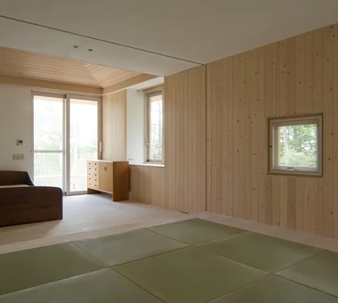 八岳山脈的第二居所｜現代風格住宅｜客製化住宅｜和室
