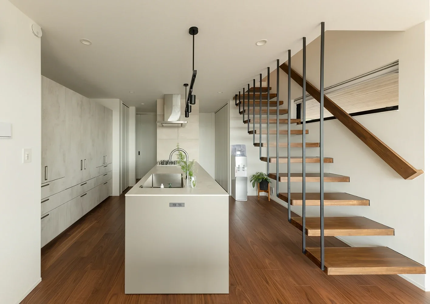 A House with a Deck Opening onto the View