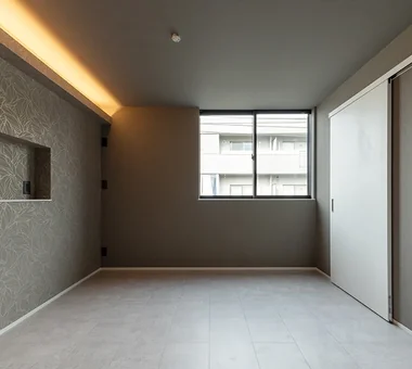 向内展开的光与露台之家｜引入自然光的住宅｜卧室｜定制住宅