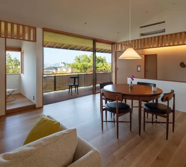 House of Wind - A Residence Where Landscape Is Part of Everyday Life｜Modern Japanese-Style Residence｜Custom-built house｜LDK