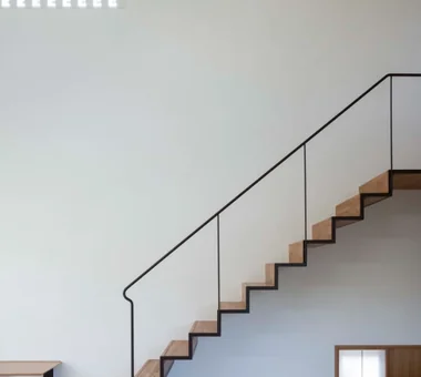 An Artist's Atelier — A Place of Creation Enveloped in Quietude and Tension｜Homes with Atelier Spaces｜Custom-built house｜Stairs