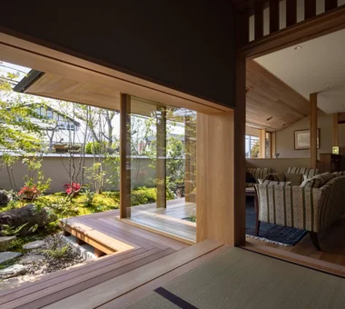 House in Higashi-Ikoma — Two-Family Residence with Three Gardens｜Homes Featuring Courtyards｜Room Tour｜Custom-built house