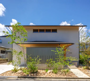House in Sedomigaoka – A Small Northeast-Facing House｜Homes with Gardens｜Custom-built house｜Exterior