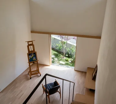 An Artist's Atelier — A Place of Creation Enveloped in Quietude and Tension｜A House with Art｜Custom-built house｜Atelier