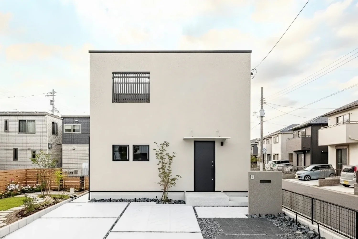 スカイテラスのあるホテルライクな家