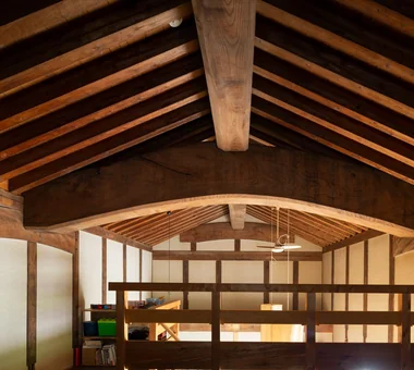 House in the Forest｜Custom-built house｜Atrium