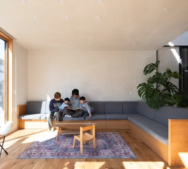 植物住宅｜热爱户外生活的住宅｜定制住宅｜客厅