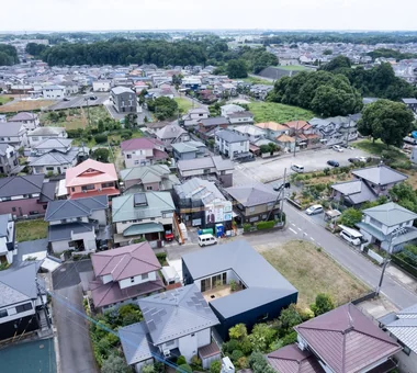 静けさ｜中庭のある家｜注文住宅｜外観