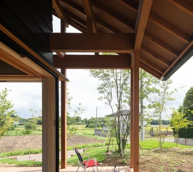 がくの素みか｜木の家｜注文住宅｜テラス