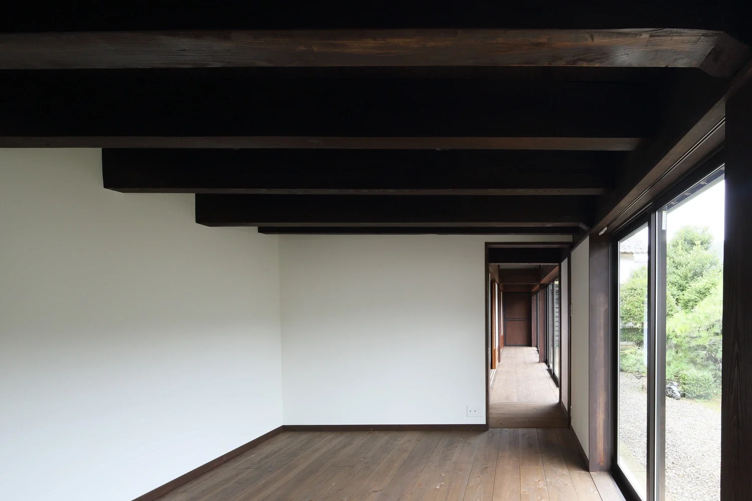 A Western-style room was also prepared as the couple’s bedroom.