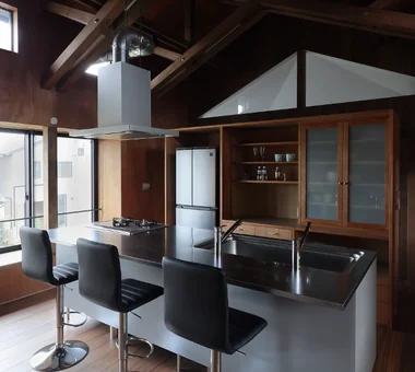 A House in Fushimi, Kyoto｜Industrial Design Residences｜LDK｜Custom-built house