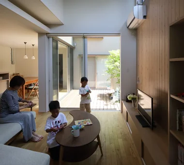 有中庭的住宅｜帶戶外起居室的住宅｜房屋導覽｜客製化住宅