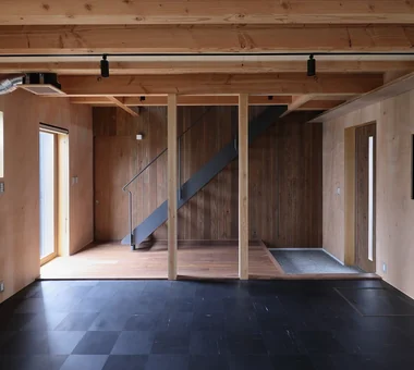 A House in Fushimi, Kyoto｜House with a Doma｜Study｜Custom-built house