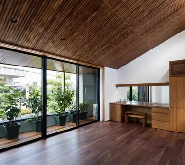 House in Hikone｜Homes Featuring Courtyards｜Custom-built house｜Bedroom