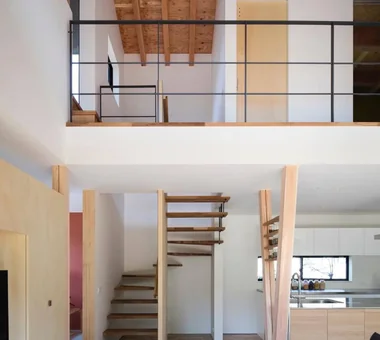 House in Tomio｜Modern Residences｜Custom-built house｜Stairs
