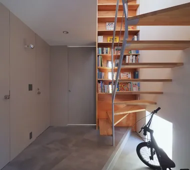 House in Toyoshiki｜Homes Embracing Natural Light｜Custom-built house｜Stairs
