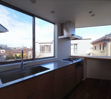 House in Toyoshiki｜Homes Embracing Natural Light｜Custom-built house｜Kitchen