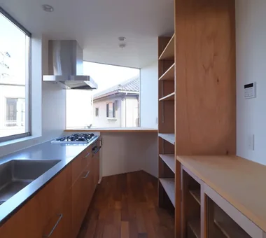 House in Toyoshiki｜Homes Embracing Natural Light｜Custom-built house｜Kitchen
