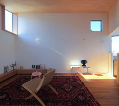 House in Toyoshiki｜Homes Embracing Natural Light｜Custom-built house｜Living Room