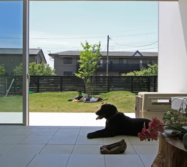 House with a Private Dog Run｜Home Building Q&A