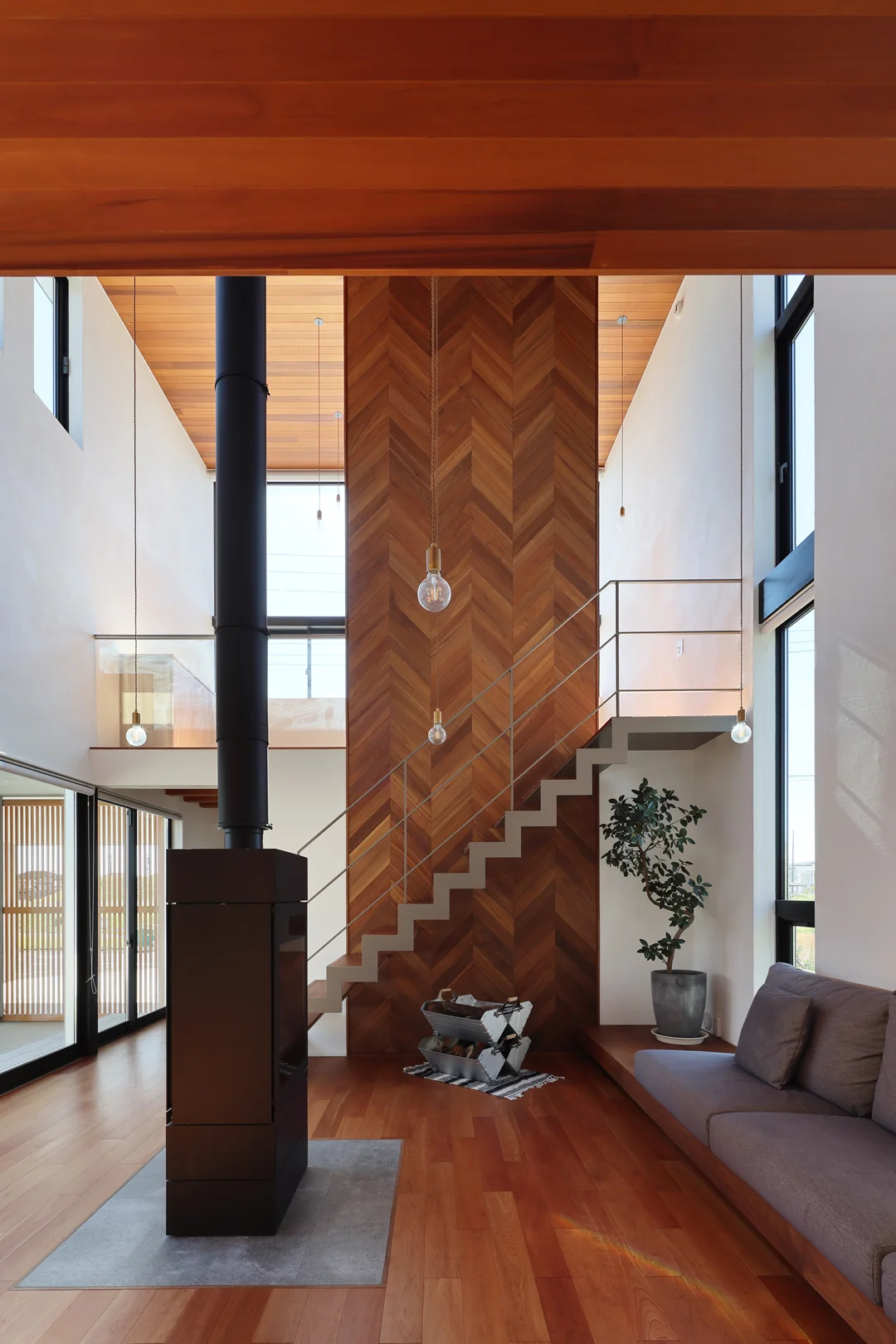Multiple Living Spaces That Evoke a Sense of Family