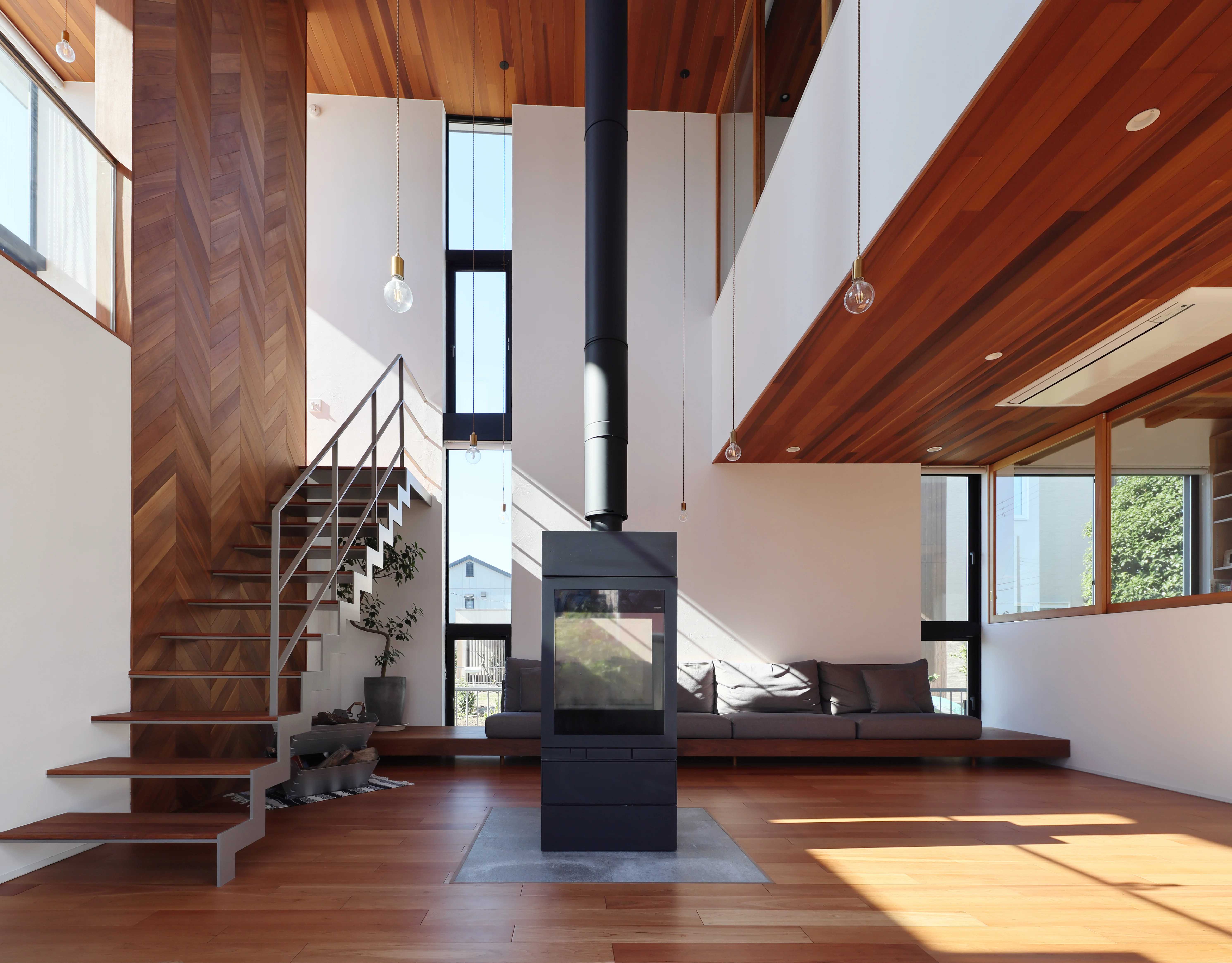 Multiple Living Spaces That Evoke a Sense of Family