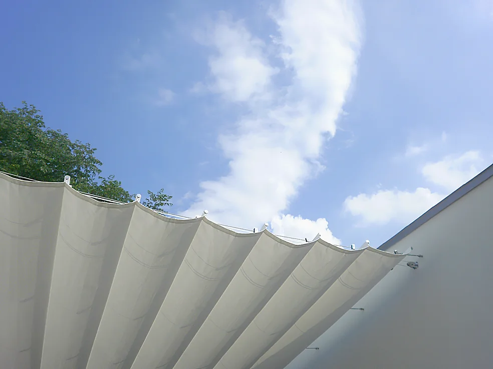 A Courtyard Where the Wind Flows Through