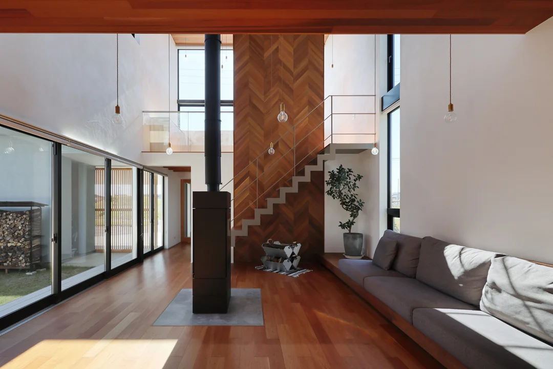 Multiple Living Spaces That Evoke a Sense of Family