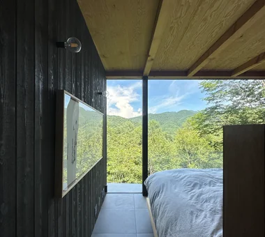 轻井泽露台｜有艺术气息的住宅｜定制住宅｜卧室