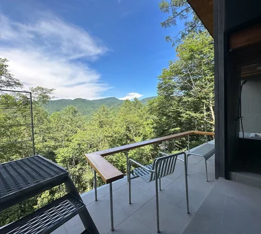 轻井泽露台｜有艺术气息的住宅｜定制住宅｜露台