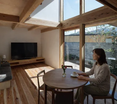 中庭のある家｜木の家｜注文住宅｜ダイニング