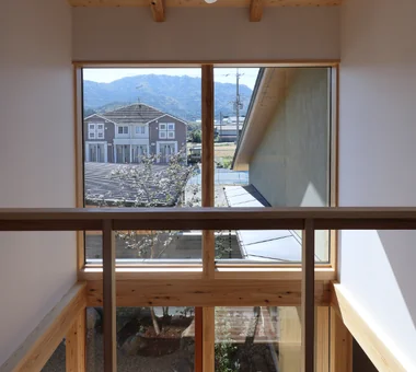 中庭のある家｜木の家｜注文住宅｜吹き抜け