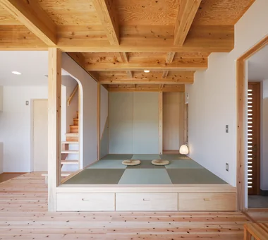 ３０坪のシンプルハウス｜和室｜注文住宅