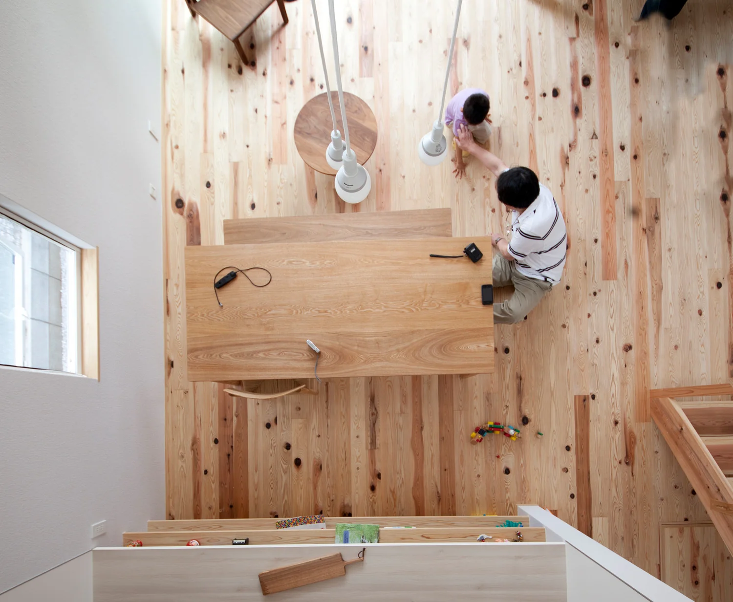A House Living in Harmony with Wood
