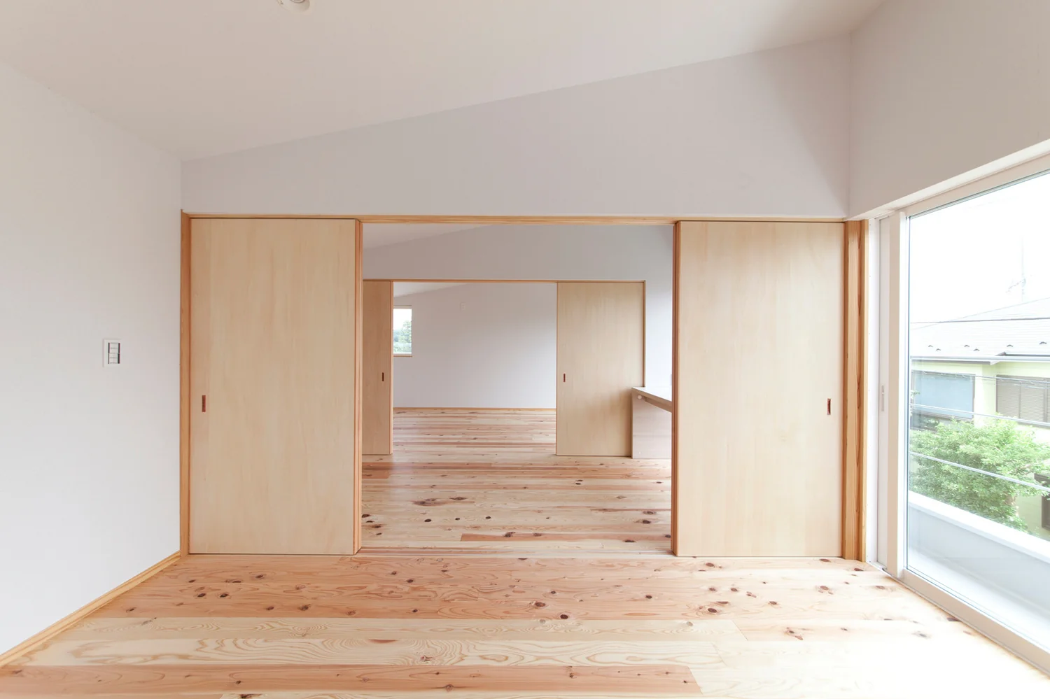 A House Living in Harmony with Wood