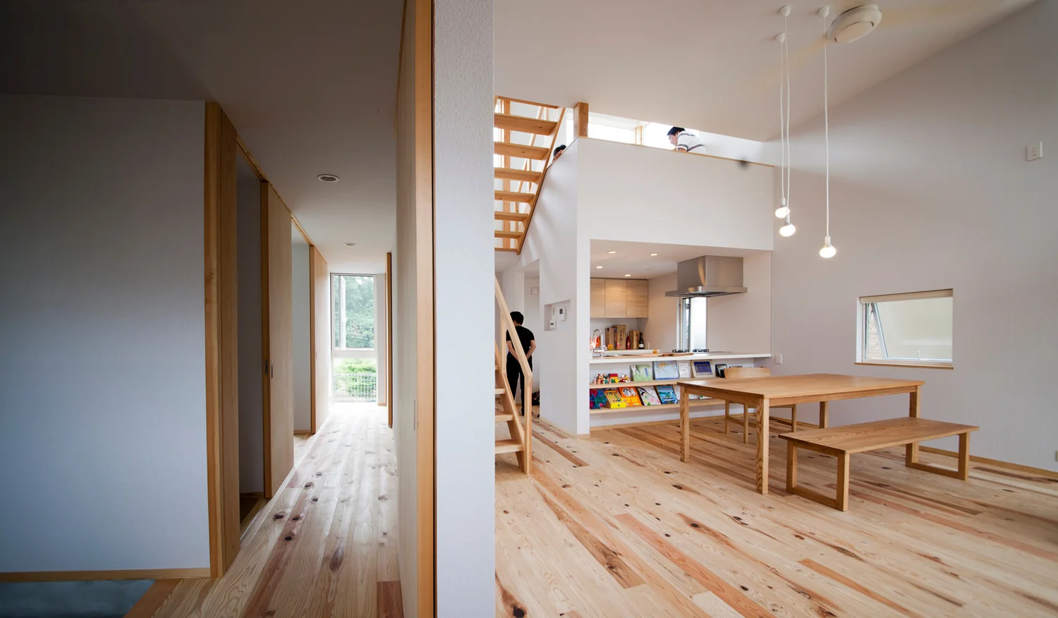 A House Living in Harmony with Wood