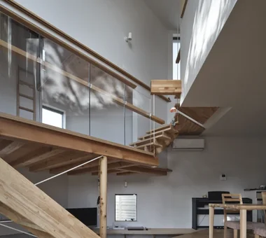 段床三角ボイドの家｜コンテンポラリーデザインの家｜注文住宅｜LDK