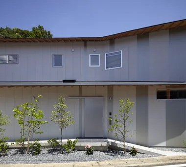 擁壁のある家｜コンテンポラリーデザインの家｜注文住宅｜外観