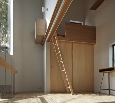 段床三角ボイドの家｜コンテンポラリーデザインの家｜注文住宅｜子供部屋