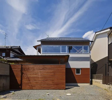 玄関テラスハウス｜コンパクトハウス｜注文住宅｜外観