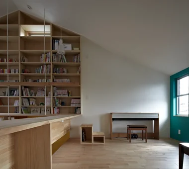 2.5階の家｜壁面本棚のある家｜ルームツアー｜注文住宅