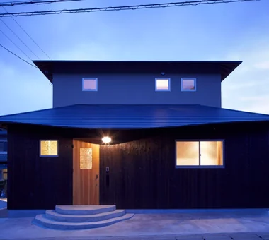 4曲屋根の家｜和モダンな家｜注文住宅｜外観