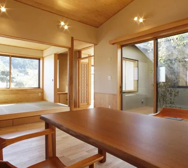 薪ストーブのある自然素材の平屋の住まい｜ルームツアー｜注文住宅