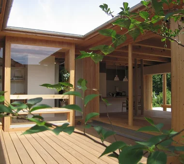 Tea House｜Courtyard｜Custom-built house