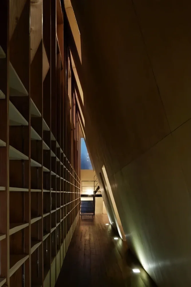 House with a Library Corridor