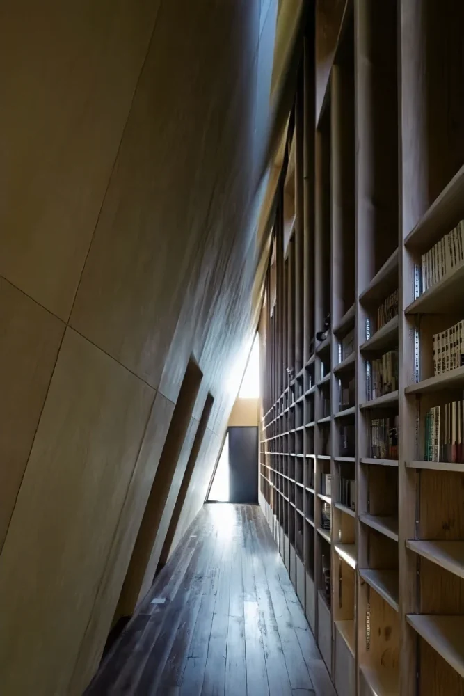 House with a Library Corridor