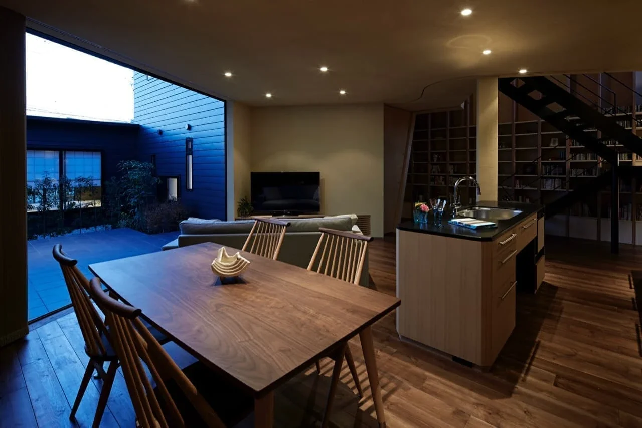House with a Library Corridor