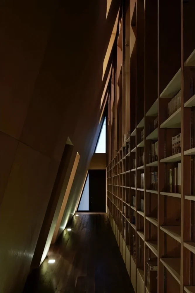 House with a Library Corridor