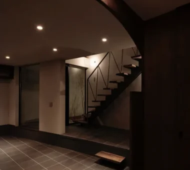 灰色峽谷｜帶弧形/曲面牆的住宅｜房屋導覽｜客製化住宅
